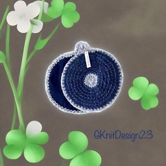 Crochet Pot Holders, Kitchen Decor, Crochet Gift Under 15, Handmade Potholders - Picture 1 of 8